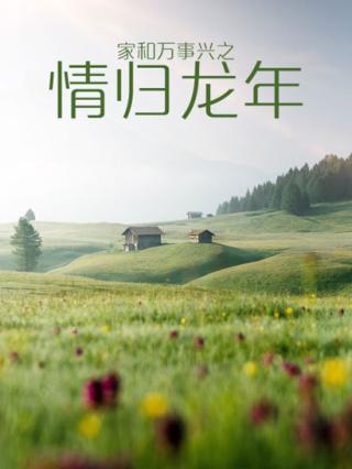 家和万事兴之情归龙年封面图