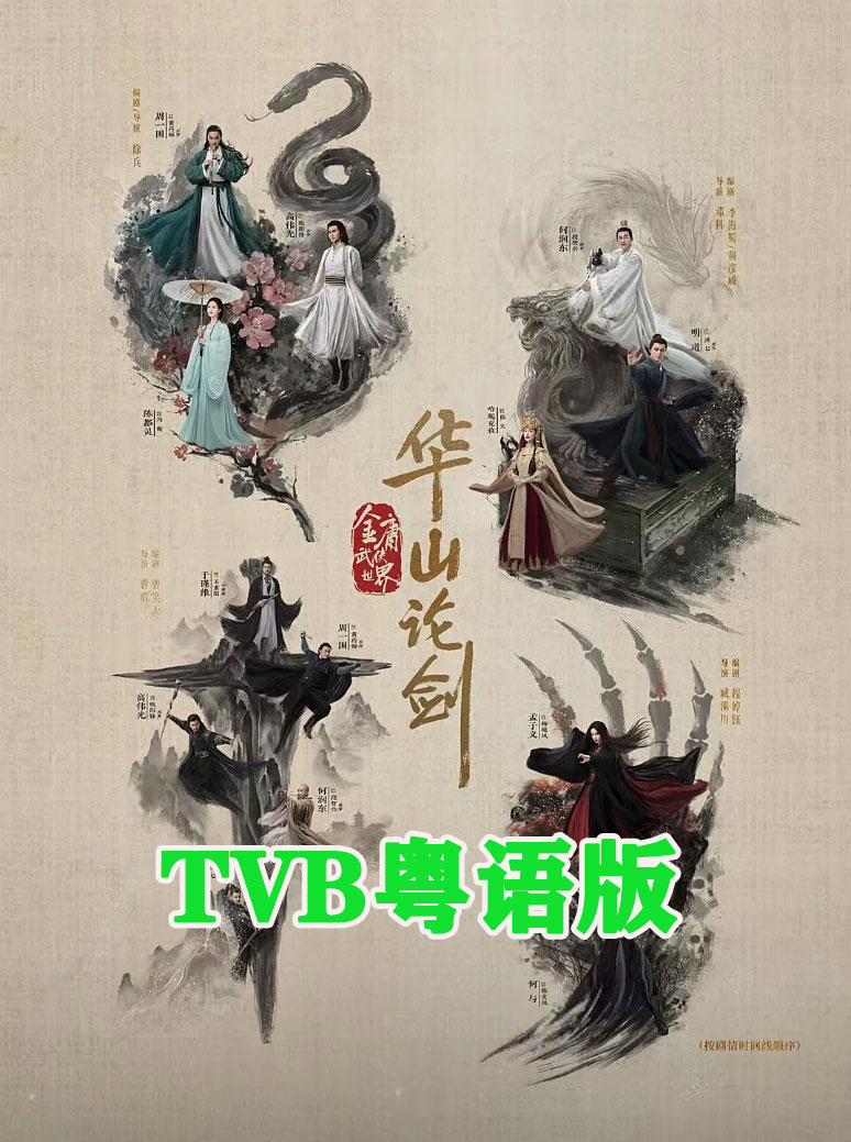 华山论剑粤语TVB版封面图