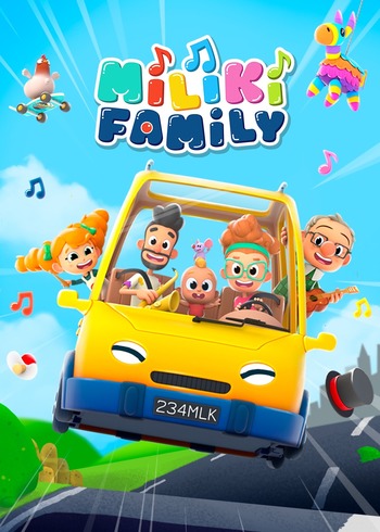 Miliki超级宝贝米利奇英文版封面图