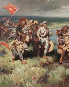 缅怀英烈忆长征封面图