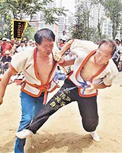 津门玩跤人封面图
